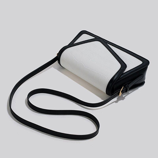High Quality Contrast Color Black & White Women Handbags - Frimunt Clothing Co.