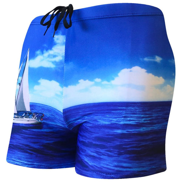 Men's Quick Dry Swimming Shorts Men's Summer Swimwear Bathing Pants Maillot de Bain Homme - Frimunt Clothing Co.