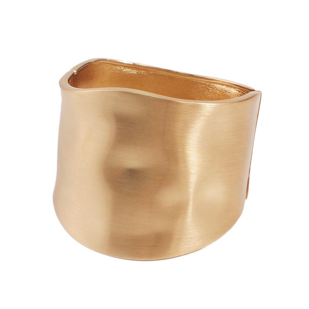 Fashion Statement Wide-Brimmed Cuff Bracelet - Frimunt Clothing Co.