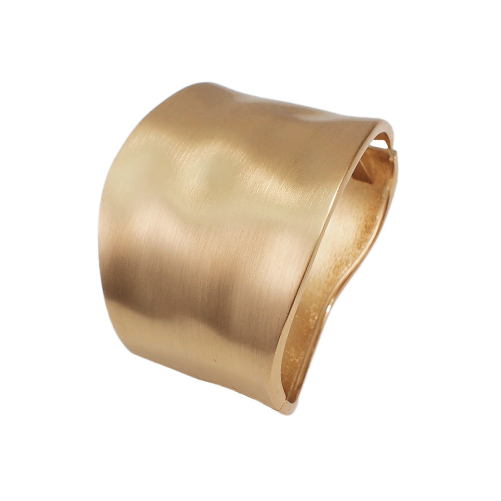 Fashion Statement Wide-Brimmed Cuff Bracelet - Frimunt Clothing Co.