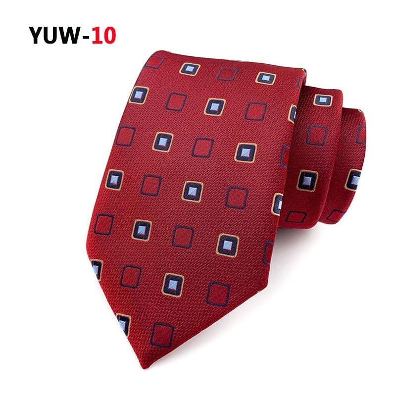 Fashion Novelty Design Silk Tie for Men Assorted Colors - Frimunt Clothing Co.