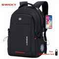 SWICKY Multifunction Business Casual Travel Anti-Theft waterproof 15.6 inch Laptop Backpack - Frimunt Clothing Co.