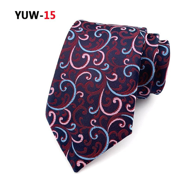 Fashion Novelty Design Silk Tie for Men Assorted Colors