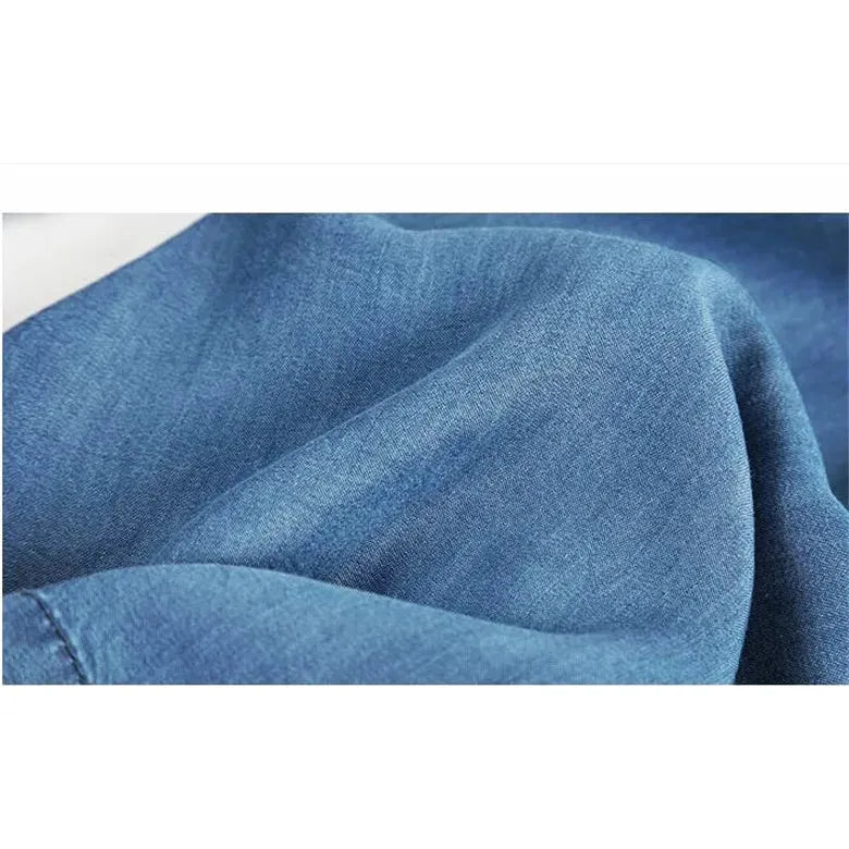 Women's Summer Wide Leg Pants Vintage High Waist Jeans Plus Sizes Available - Frimunt Clothing Co.