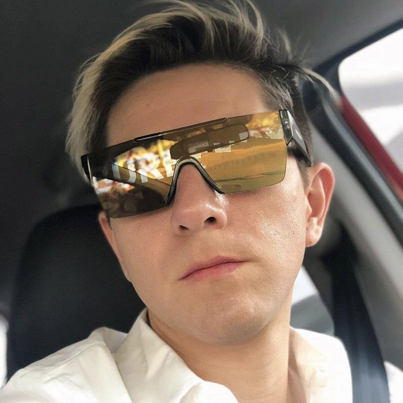 Italian Design Mirror Coating Sunglasses Unisex Shades 400 UV Protection - Frimunt Clothing Co.