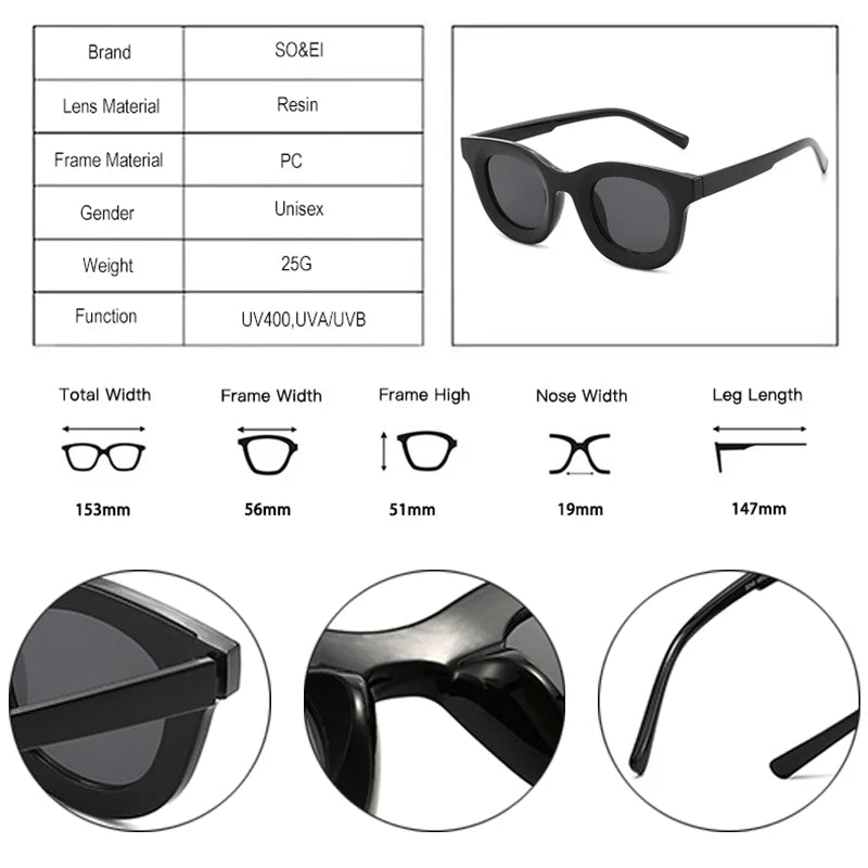 Trendy Round Colorful Women Sunglasses Retro Trending Jelly Color Eyewear UV400 - Frimunt Clothing Co.