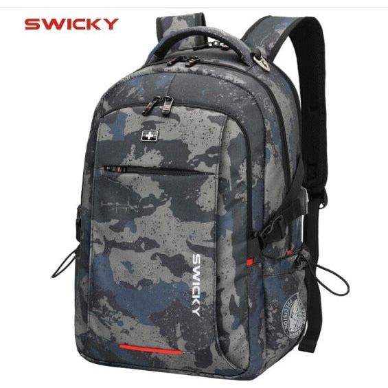 SWICKY Multifunction Business Casual Travel Anti-Theft waterproof 15.6 inch Laptop Backpack