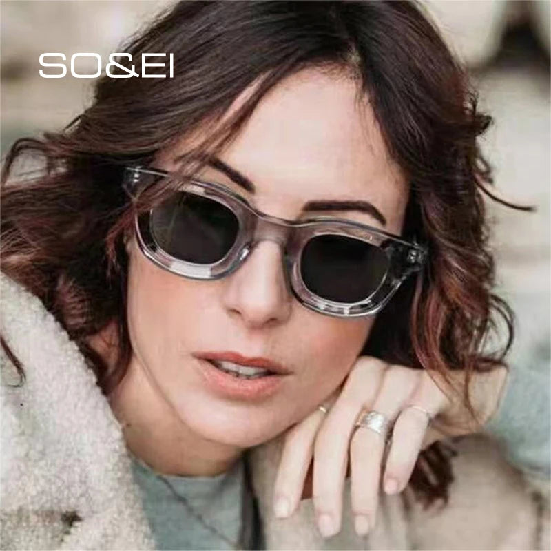 Trendy Round Colorful Women Sunglasses Retro Trending Jelly Color Eyewear UV400 - Frimunt Clothing Co.