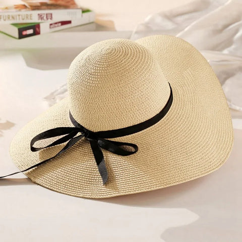 Women's Summer Straw Hat Beach Sun Hats - Frimunt Clothing Co.