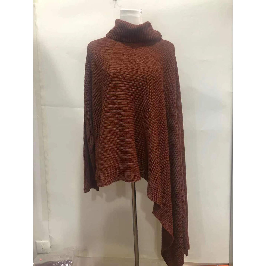 Women's Asymmetric Sweater For Women Turtleneck Long Sleeve Side Split Knitwear - Frimunt Clothing Co.
