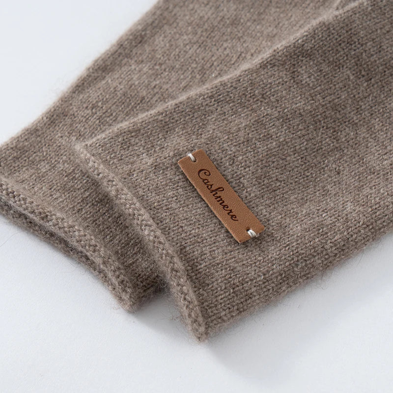 Gants d'hiver pour femme en cachemire 100 % de haute qualité, doux, chauds et extensibles.
