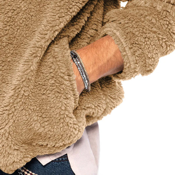 Men's Cotton Fleece Hooded Jacket - Frimunt Clothing Co.