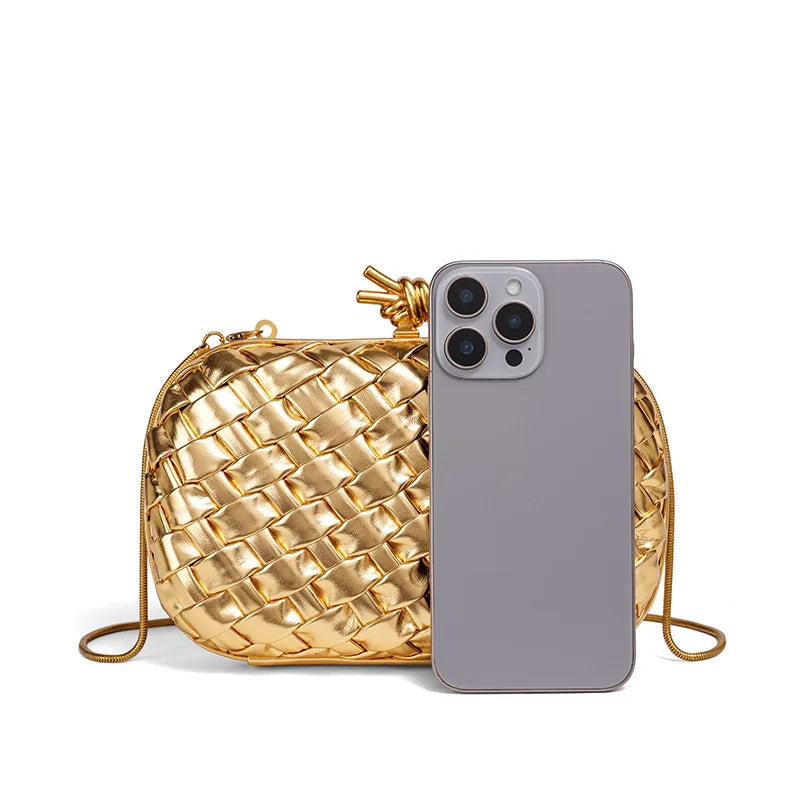 Exquisite Handcrafted Evening Clutch Bag Luxury Style Magnetic Buckle