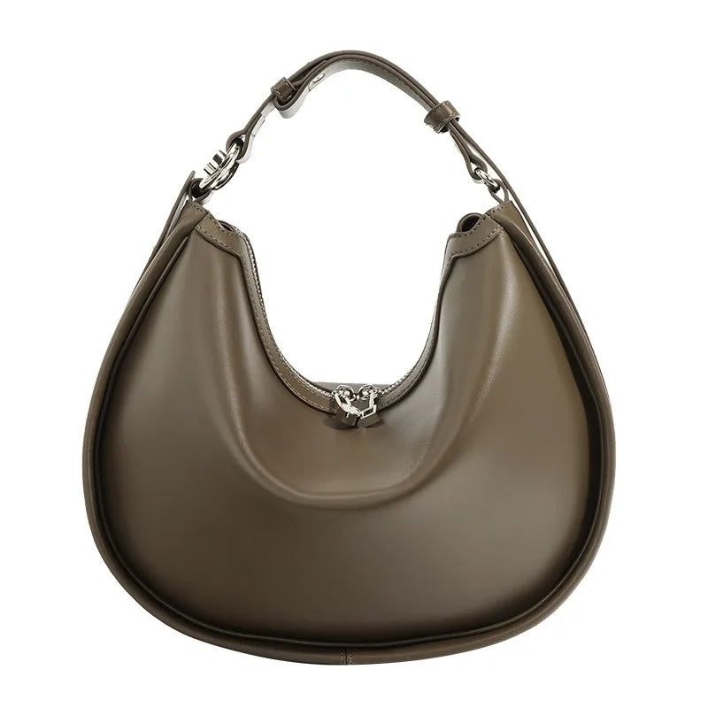 Women's Genuine Leather Shoulder Hobo Bag - Frimunt Clothing Co.
