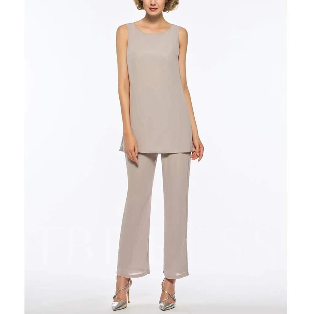 Women's Suit 3 Pieces Sets Long Jacket Top & Pants Dress Formal Events Wedding Party Guest - Frimunt Clothing Co.