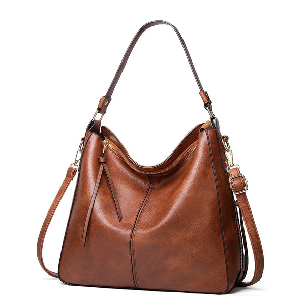 Women's Shoulder Bag Retro Leather Handbag - Frimunt Clothing Co.