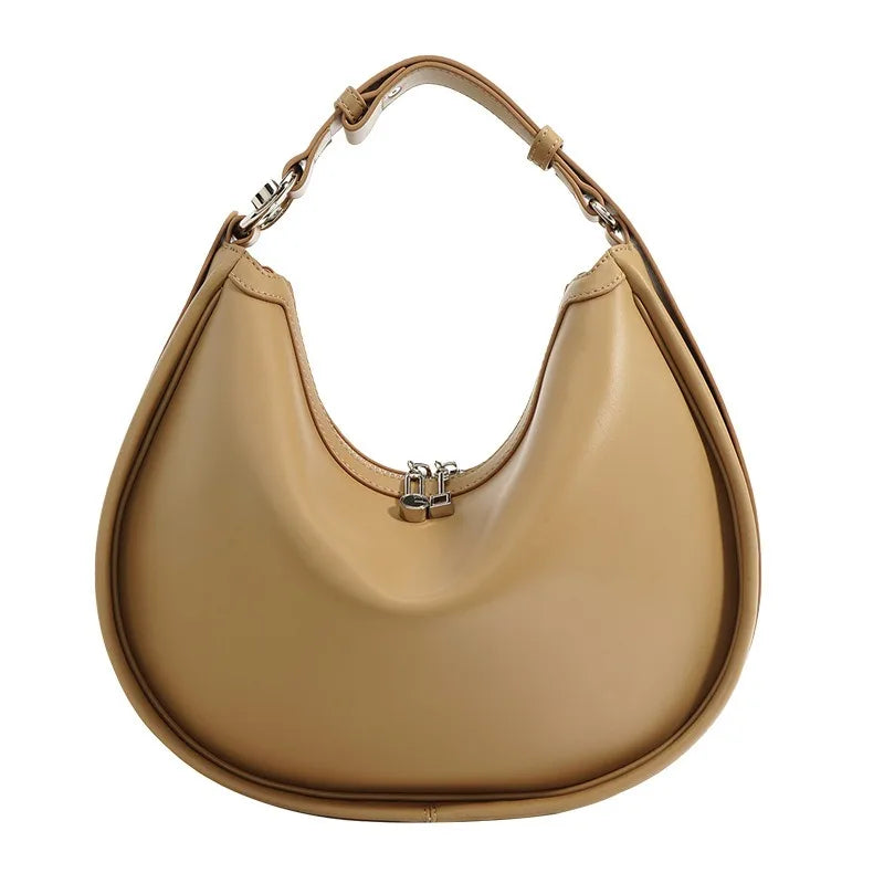 Women's Genuine Leather Shoulder Hobo Bag - Frimunt Clothing Co.