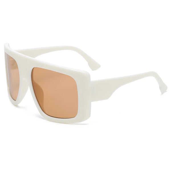 Oversized Square Goggle Sunglasses UV400 - Assorted Colors - Frimunt Clothing Co.