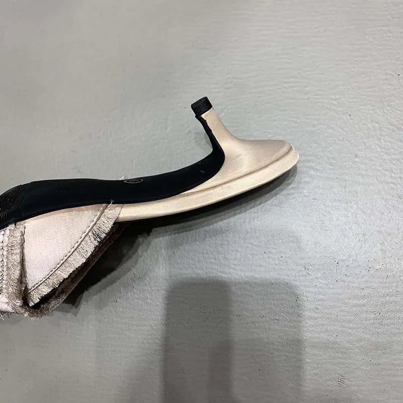 Women's Pointed Toe Kitten Heels Mules Spring Summer Fashion - Frimunt Clothing Co.