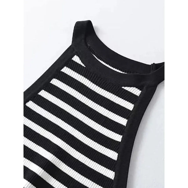 Women's Summer New Chic Stripe Sleeveless Tank Tops