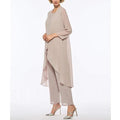 Women's Suit 3 Pieces Sets Long Jacket Top & Pants Dress Formal Events Wedding Party Guest - Frimunt Clothing Co.