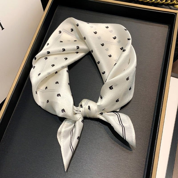 Women's Scarf Mulberry 100% Silk Square Scarves Wrap Kerchief Spring Luxury High Quality Fashion - Frimunt Clothing Co.