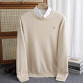 Soft Wool O-Neck Men's Sweater - Frimunt Clothing Co.