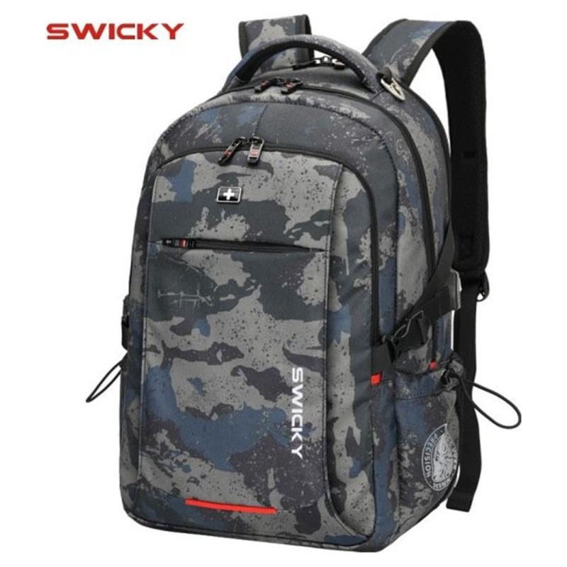 SWICKY Multifunction Business Casual Travel Anti-Theft waterproof 15.6 inch Laptop Backpack - Frimunt Clothing Co.