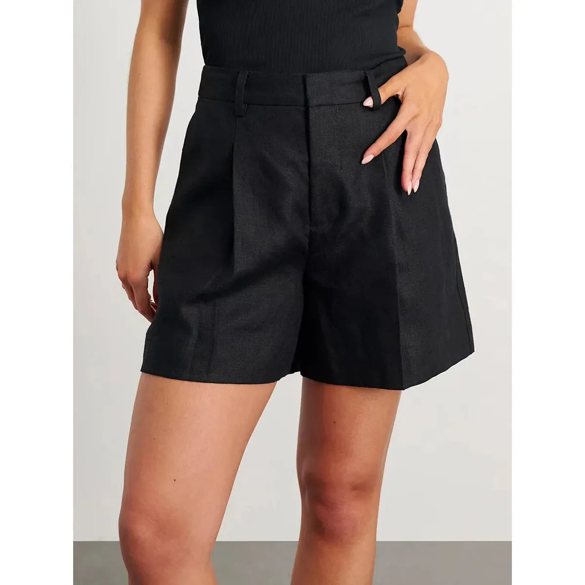 Women's Cotton Linen Chic Vest Shorts Set - Frimunt Clothing Co.