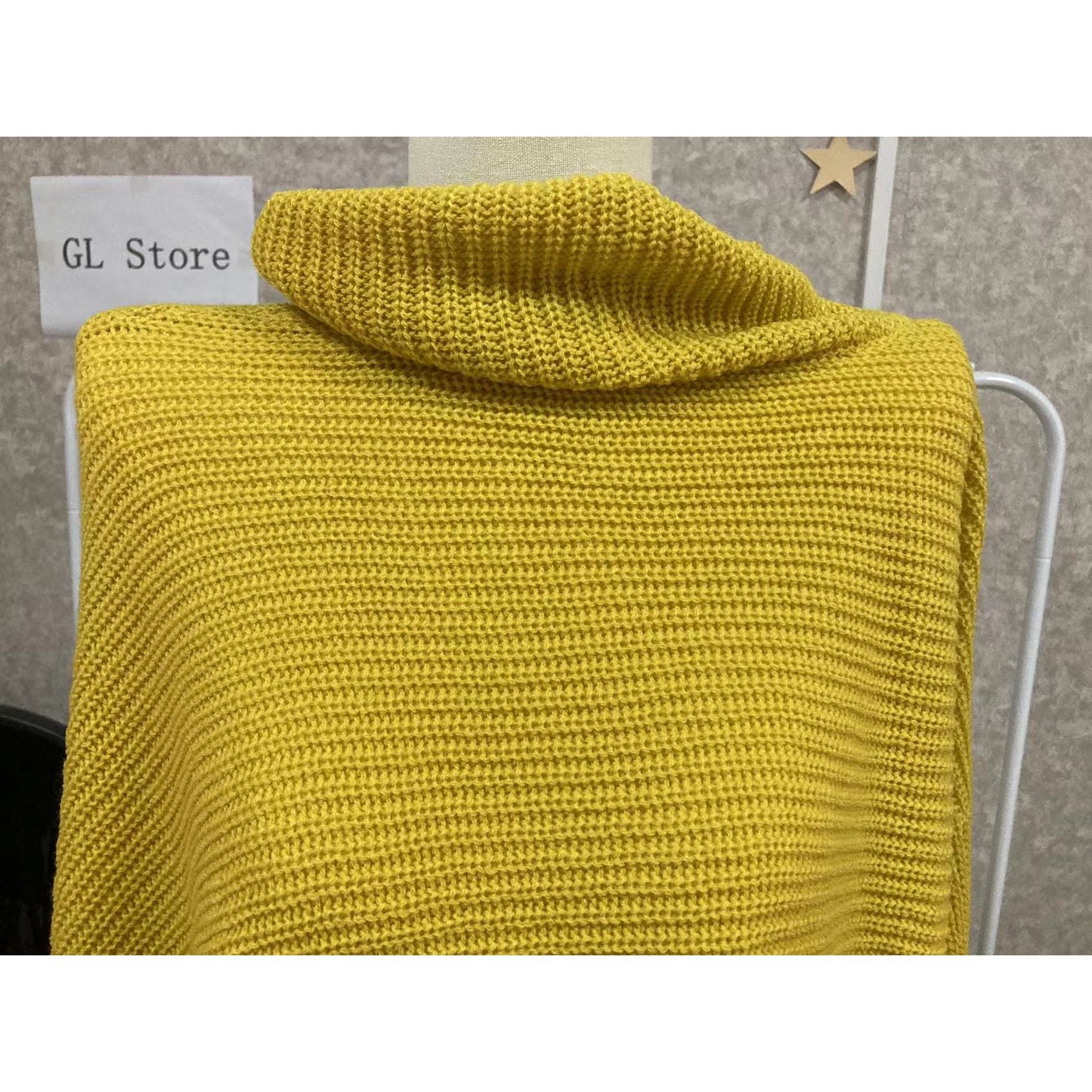 Women's Asymmetric Sweater For Women Turtleneck Long Sleeve Side Split Knitwear - Frimunt Clothing Co.