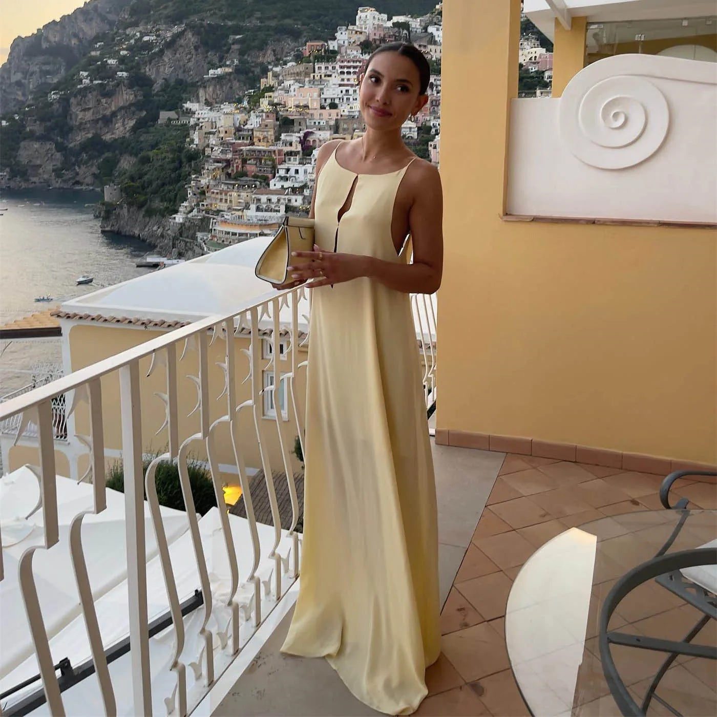 Summer Open Back Sleeveless Slip Maxi Dress Frimunt Clothing Co. Summer Open Back Sleeveless Slip Maxi Dress Frimunt Clothing Co.