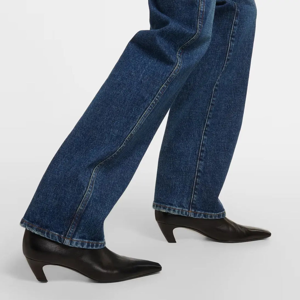 Women Ankle Boots Low Heel Genuine Leather Ankle Autumn Winter Boots - Frimunt Clothing Co.