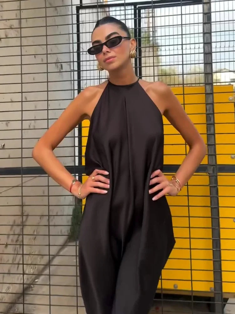 Women's Summer Elegant Halter Maxi Dress