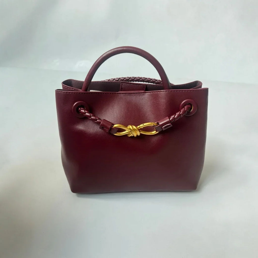 Classic Woven Strap Large Capacity Tote Bag - Frimunt Clothing Co.