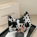 Fashion Zebra Print Women Luxury Handbag Eco Leather