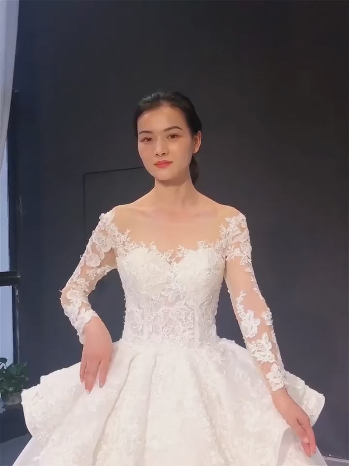 Celestia – Regal Embroidered Princess Gown by Julia Kui