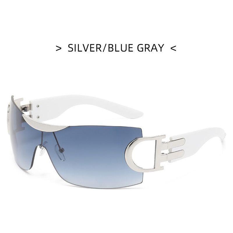 New Luxury Sunglasses High Level One Piece Frameless Women's Fashion Sunglasses - Frimunt Clothing Co.