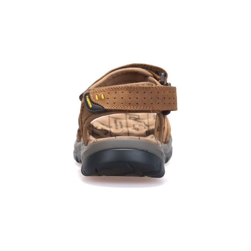 Summer Leisure Beach Men Shoes High Quality Leather Sandals The Big Yards Men's Sandals - Frimunt Clothing Co.