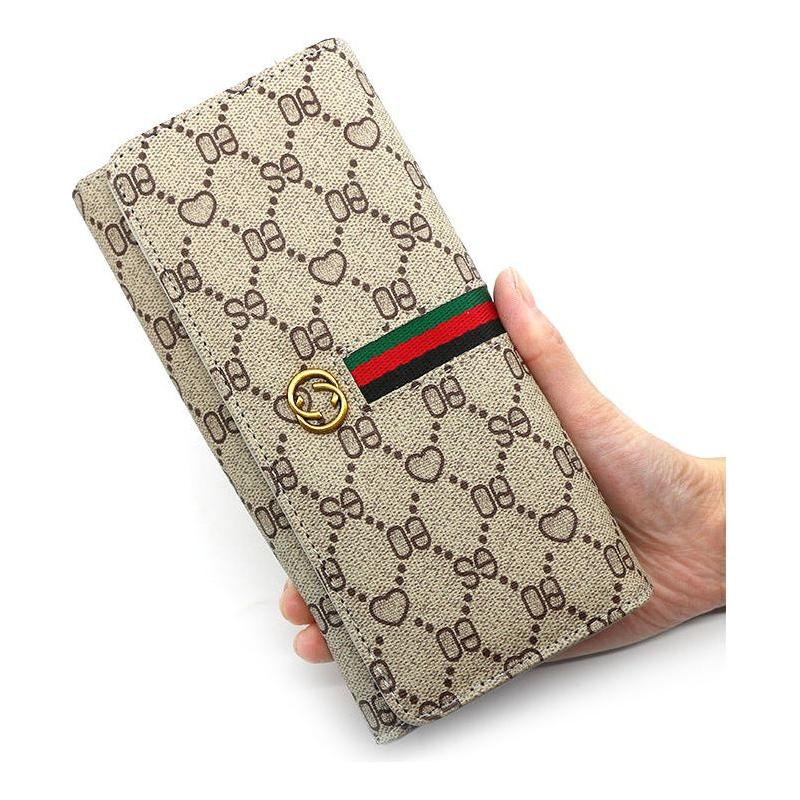 Famous Fashion Brand Inspired Print Multifunctional Women's Wallet - Frimunt Clothing Co.