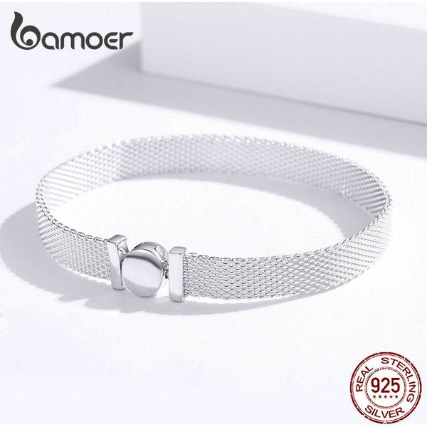100% Real Sterling Silver 925 Reflexions Bracelet for Women European Luxury Fine Jewelry SCX110 - Frimunt Clothing Co.