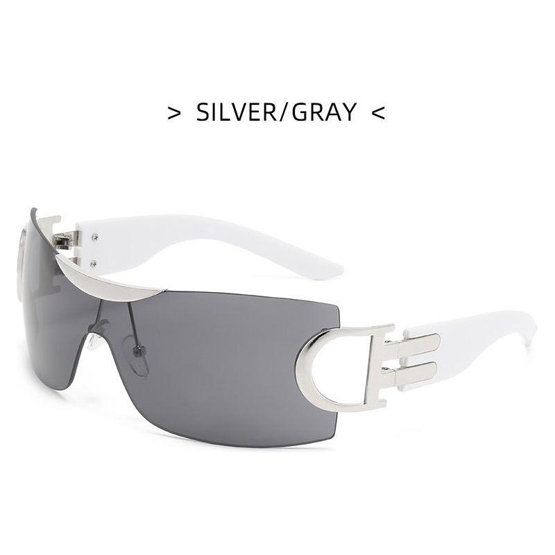 New Luxury Sunglasses High Level One Piece Frameless Women's Fashion Sunglasses - Frimunt Clothing Co.