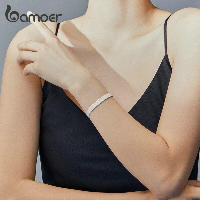 100% Real Sterling Silver 925 Reflexions Bracelet for Women European Luxury Fine Jewelry SCX110 - Frimunt Clothing Co.