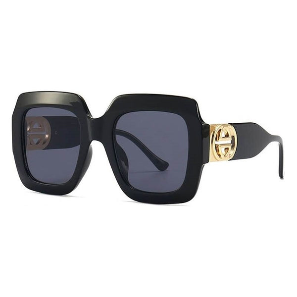 Luxury Celebrity Style Women Large Square Sunglasses Oversized Eyewear - Frimunt Clothing Co.