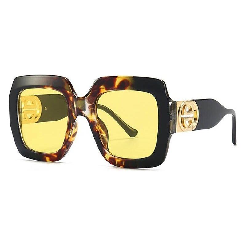 Luxury Celebrity Style Women Large Square Sunglasses Oversized Eyewear - Frimunt Clothing Co.