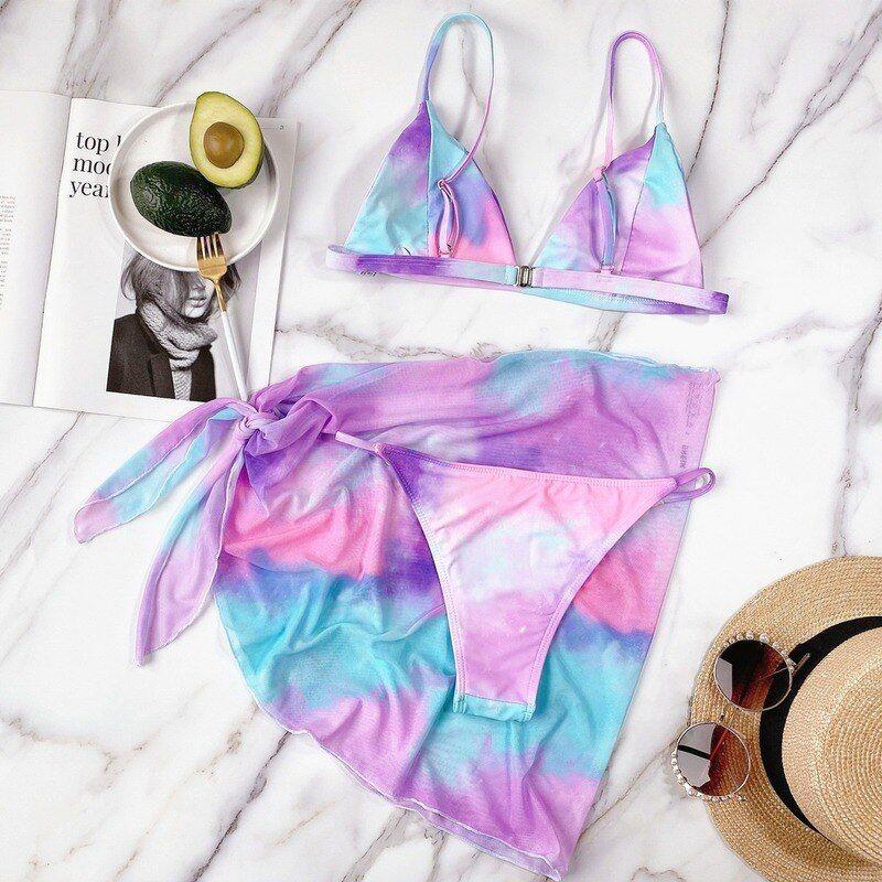 New Women's Swimwear Bikini Set Push up Top Swimsuit Beach Sexy Cover up - Frimunt Clothing Co.