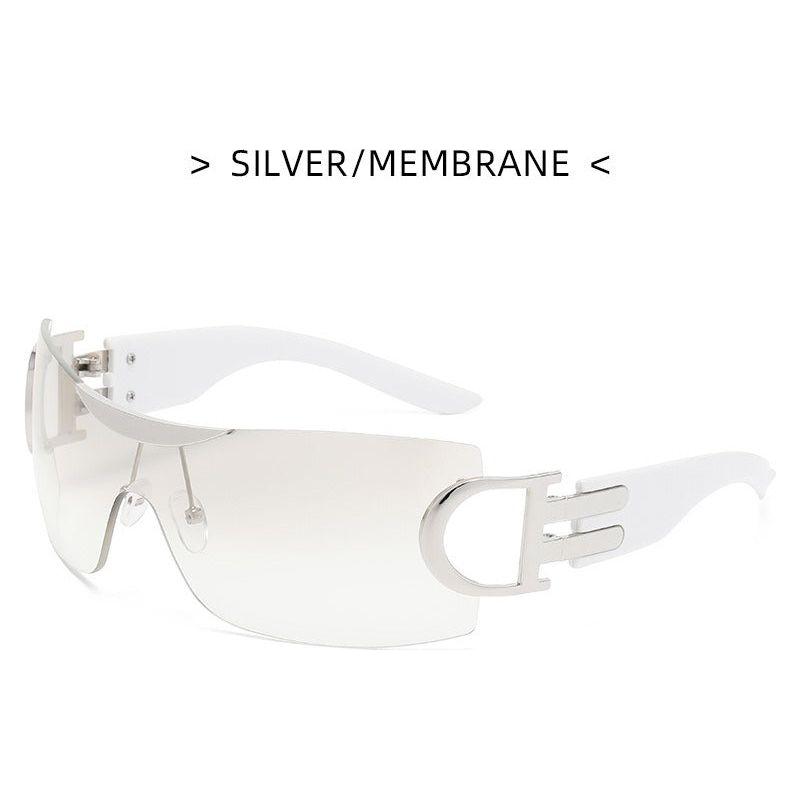 New Luxury Sunglasses High Level One Piece Frameless Women's Fashion Sunglasses - Frimunt Clothing Co.