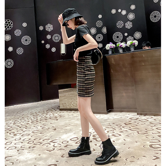 Women British Style Genuine Leather Thick With Fur Ladies Ankle Short Boots - Frimunt Clothing Co.