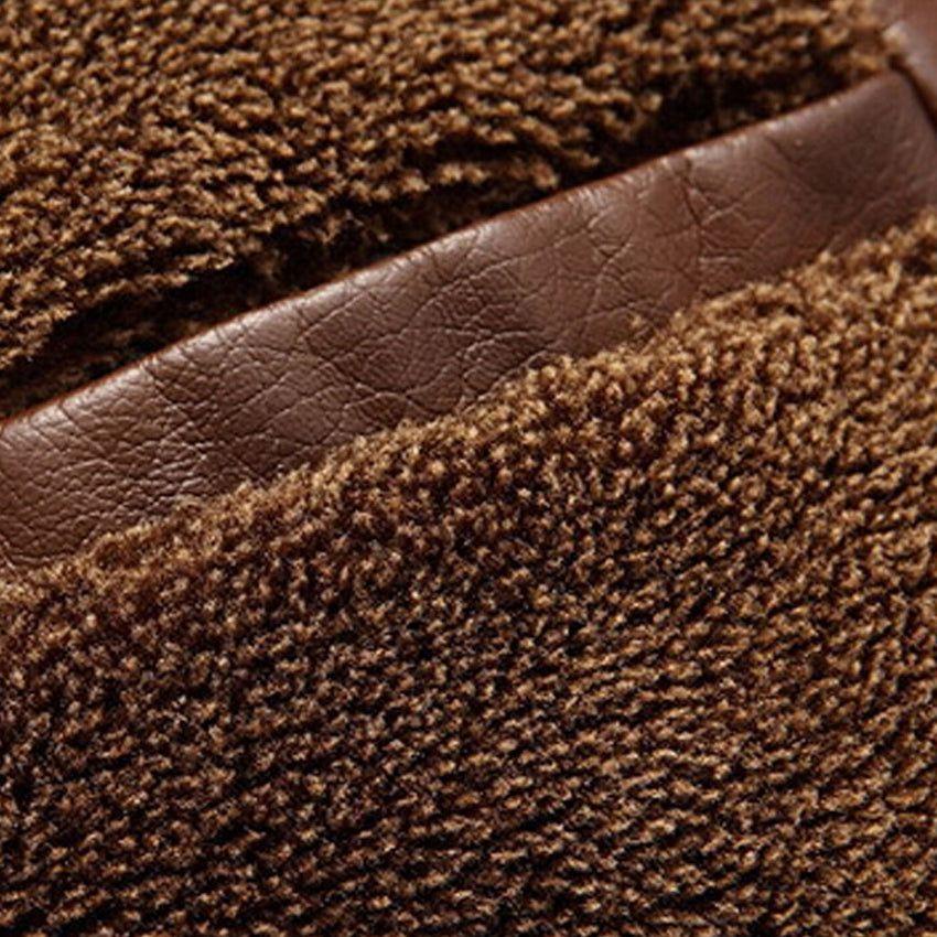 Mountainskin High Quality Eco Leather Men's Jacket 5XL Outerwear Faux Fur - Frimunt Clothing Co.