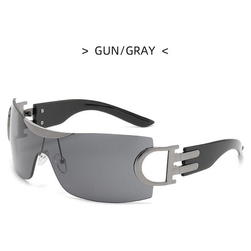 New Luxury Sunglasses High Level One Piece Frameless Women's Fashion Sunglasses - Frimunt Clothing Co.