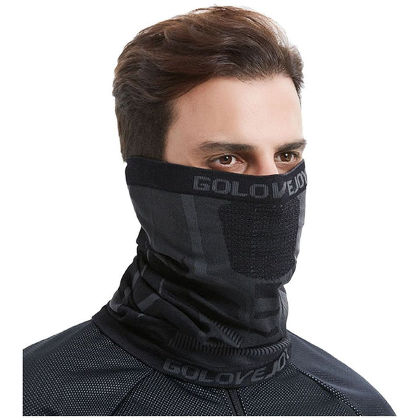 Men's Outdoor Winter Mask High Stretch Warmth Fabric Breathable Mesh Windproof Soft Comfortable Non-ball Fabric Riding Mask - Frimunt Clothing Co.
